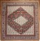 Dramatic Persian Hamedan Serab Rug No. j2141