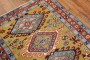 Mustard Northwest Persian Heriz Square Rug No. j2156