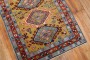 Mustard Northwest Persian Heriz Square Rug No. j2156