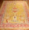 Sunny Yellow Antique Turkish Ghiordes Rug No. j2172