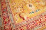 Sunny Yellow Antique Turkish Ghiordes Rug No. j2172