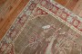 Pictorial Turkish Deer Bird Square Rug No. j2173