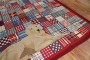 Rare Room Size Large Labrador Dog American Hooked Rug No. j2195