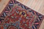 Traditional Persian Heriz Scatter Rug No. j2197