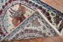 Jozan Sarouk Vintage Persian Mat No. j2198