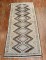 Geometric Vintage Persian Runner No. j2203