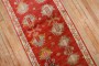 Bright Red Antique Turkish Oushak Runner No. j2207