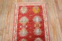 Bright Red Antique Turkish Oushak Runner No. j2207