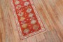 Bright Red Antique Turkish Oushak Runner No. j2207