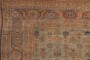 Rare Large Square Persian Turqoise Bakshaish Rug No. j2216