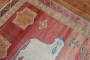 Deer Lion Vintage Turkish Gallery Rug No. j2227