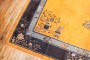 Pumpkin Orange Chinese Rug No. j2281