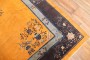 Pumpkin Orange Chinese Rug No. j2281