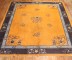 Pumpkin Orange Chinese Rug No. j2281