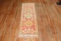 Turkish Floral Geometric Oushak Runner No. j2288