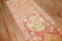 Turkish Floral Geometric Oushak Runner No. j2288