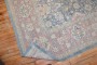 North Indian Soft Blue Pink Oversize Rug No. j2299