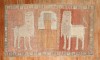 Pictorial Animal Motif Vintage Turkish Rug No. j2303