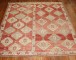 Red Tribal Square Turkish Rug No. j2309