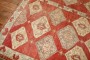 Red Tribal Square Turkish Rug No. j2309
