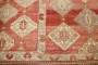 Red Tribal Square Turkish Rug No. j2309