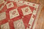 Red Tribal Square Turkish Rug No. j2309