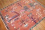 Vintage Persian Pictorial Rug No. j2392