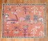 Vintage Persian Pictorial Rug No. j2392