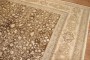 Large Brown Antique Persian Tabriz Rug No. j2394