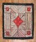 Square American Hooked Rug No. j2399