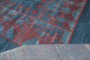 Oversize Contemporary Persian Blue Red Rug No. j2415