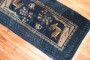 Antique Blue Chinese Reindeer Rug No. j2420