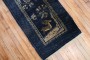 Antique Blue Chinese Reindeer Rug No. j2420