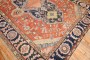 Antique Signed Heriz Large Scale Rug No. j2442