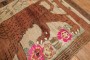 Rare Room size Lion Turkish Rug Dated 1903 No. j2574