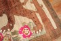 Rare Room size Lion Turkish Rug Dated 1903 No. j2574