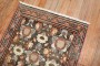 Brown Mini Antique Mahal Rug No. j2589