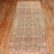 Brown Antique Persian Veramin Rug No. j2611