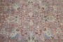 Raspberry Persian Distressed Rug No. j2632