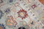 Blue Vintage Inspired Carpet No. j2667