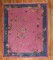 Magenta Chinese Art Deco Rug No. j2693