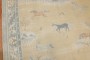 Neutral Color Chinese Horse Rug No. j2698