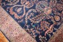 Blue Vintage Persian Sarouk Carpet No. j2699