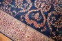 Blue Vintage Persian Sarouk Carpet No. j2699