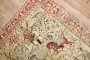 Persian Hunting Scene Antique Tabriz Rug No. j2741