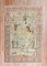 Persian Hunting Scene Antique Tabriz Rug No. j2741