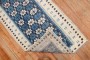 Narrow Blue White Turkish Konya Runner No. j2752