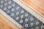 Narrow Blue White Turkish Konya Runner No. j2752