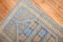 Blue Brown Turkish Scatter Tribal Rug No. j2753