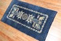 Blue Chinese Peking Small Rug No. j2759